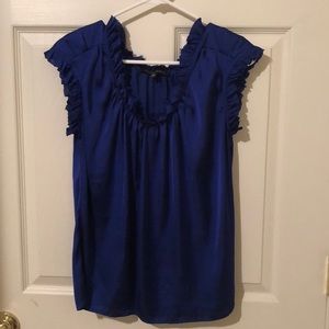 Cynthia Steffe royal blue blouse S
